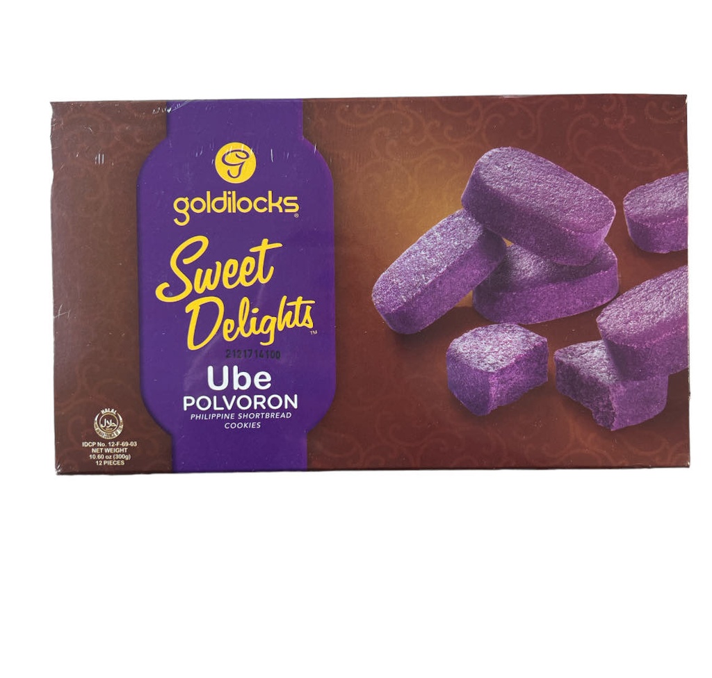 Goldilocks Polvoron Giftbox Ube 300g (12x25g)