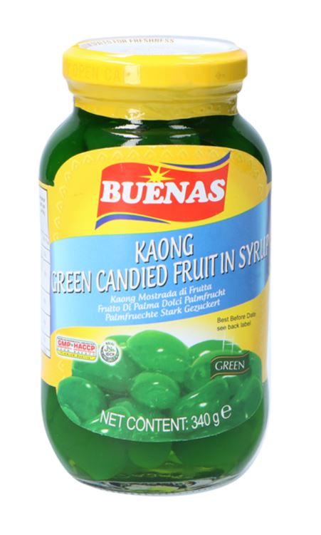 Palm Fruit Kaong Green 340g – Buenas