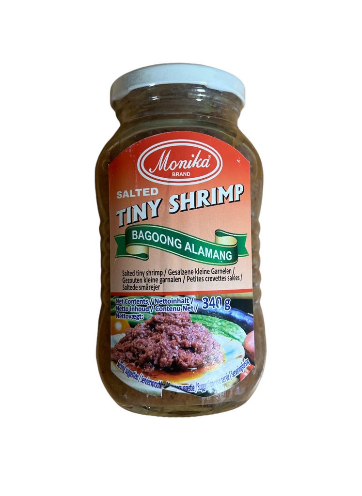 Salted Tiny Shrimp Bagoong Alamang 340g - Monika