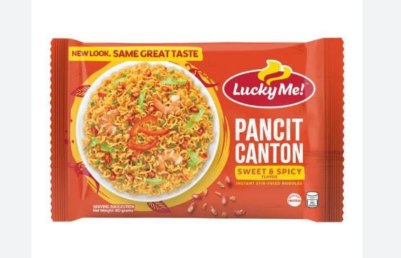 Sweet & Spicy Pancit Canton 80g - Lucky Me