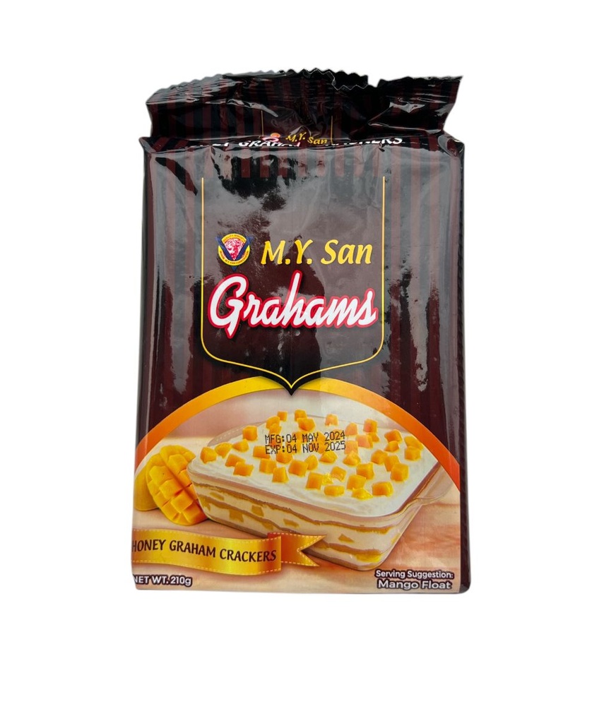 M.Y. San Graham Honey Biscuits 210g