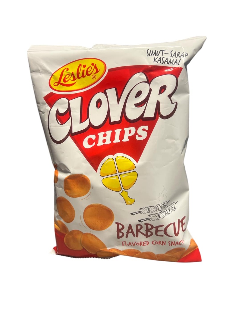 Clover Chips BBQ 85g - Leslie