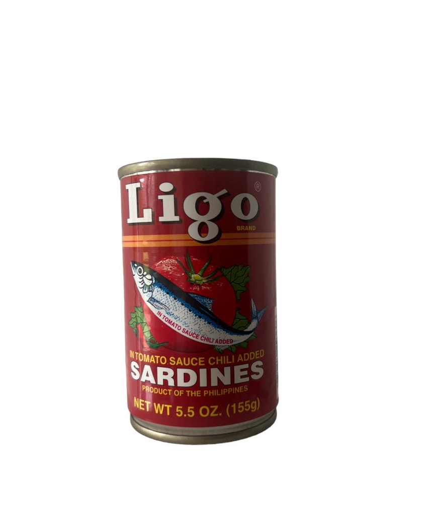 Sardines in a spicy tomato sauce 155g - Ligo