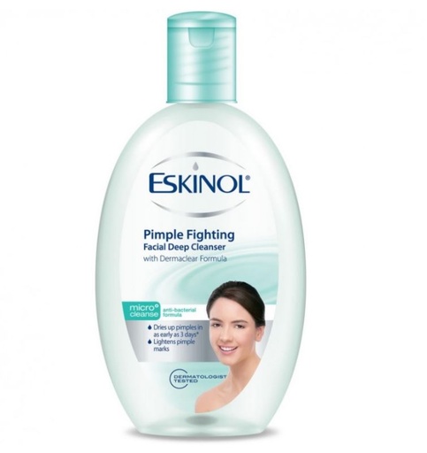 Eskinol Facial cleanser pimple fight Dermaclear 225ml