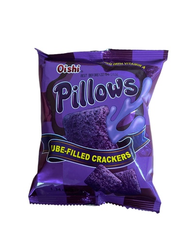 Pillows Ube Crackers 38g - Oishi