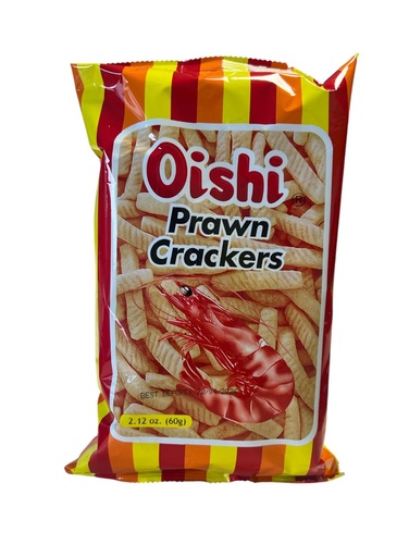 Prawn Crackers Regular 60g - Oishi