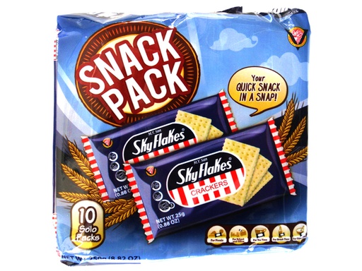 Sky Flakes Crackers Snack Pack - M.Y. San 250g